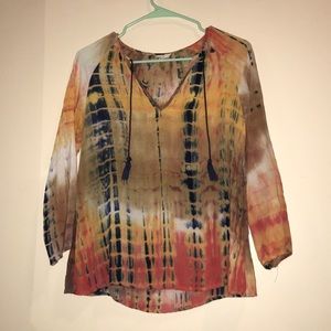 Tie- dye blouse